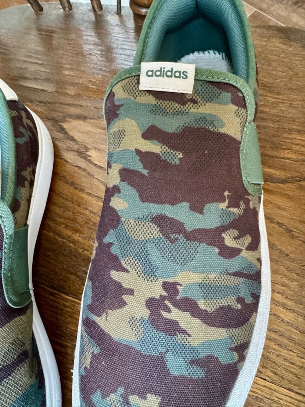 adidas Camouflage Slip-On Sneakers - Picture 2 of 6